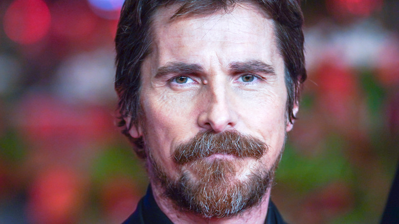 Christian Bale on red carpet