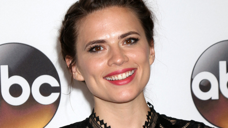 Hayley Atwell , smiling 