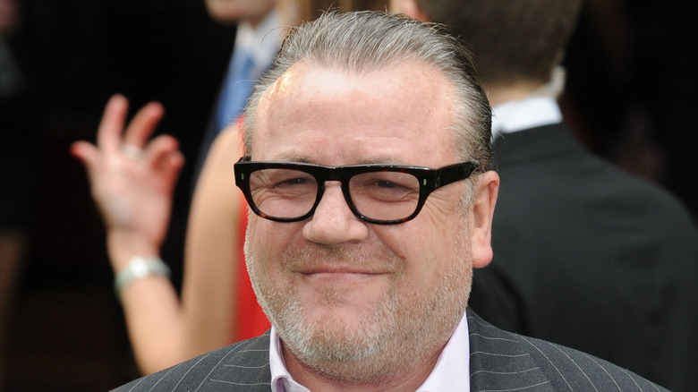 Ray Winstone smiling