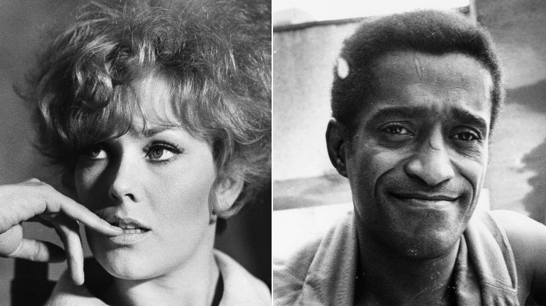 Kim Novak and Sammy Davis Jr.