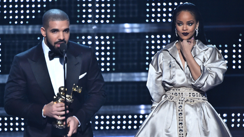 Drake and Rihanna at 2016 VMAs