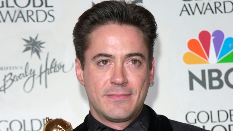 Robert Downey Jr. at Golden Globes 2001