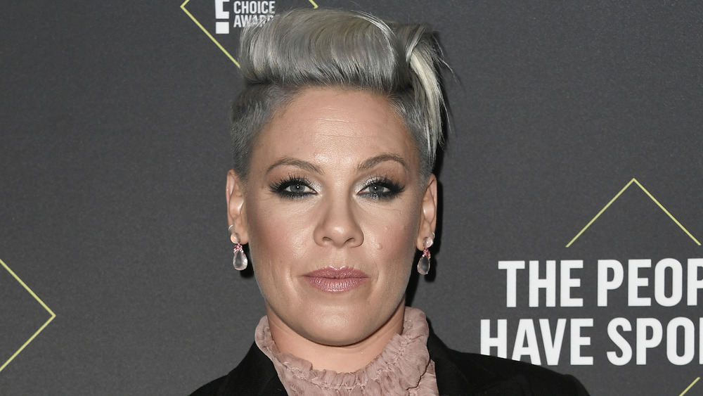 P!nk at an event