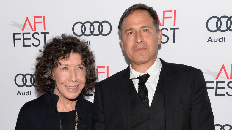 Lily Tomlin and David O. Russell