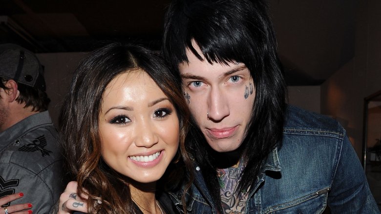 Brenda Song and Trace Cyrus