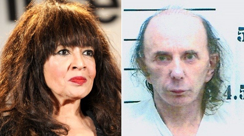 Ronnie Spector and Phil Spector's mugshot