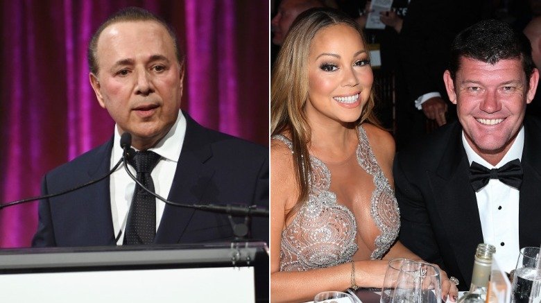 Tommy Mottola, Mariah Carey and James Packer