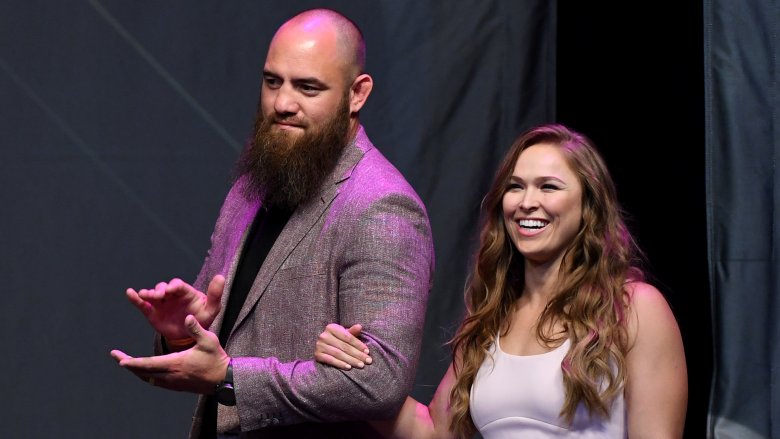 Travis Browne and Ronda Rousey