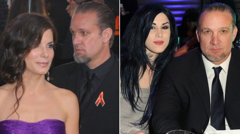 Sandra Bullock and Jesse James, Kat Von D and Jesse James