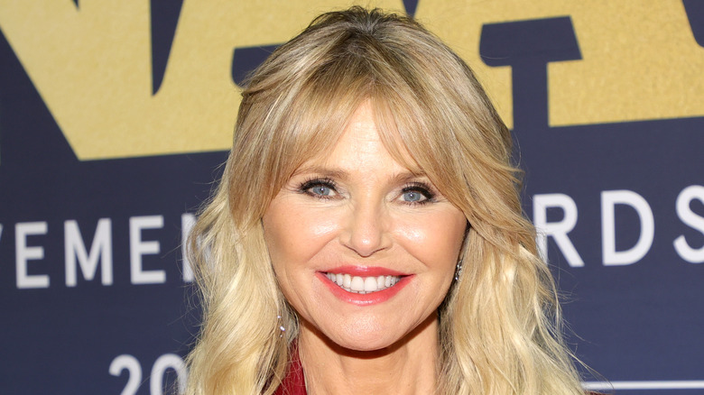 Christie Brinkley smiling