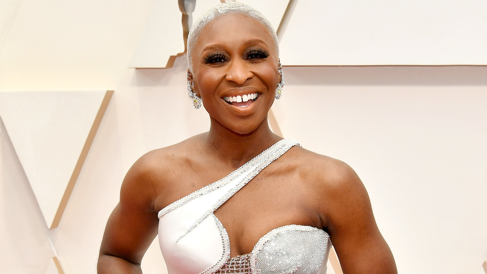 Cynthia Erivo looks heavenly while attending the Oscars