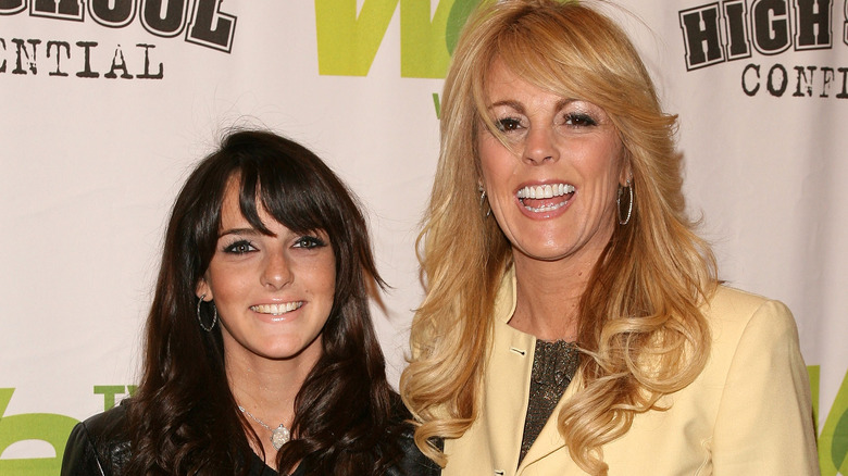 Ali Lohan and Dina Lohan