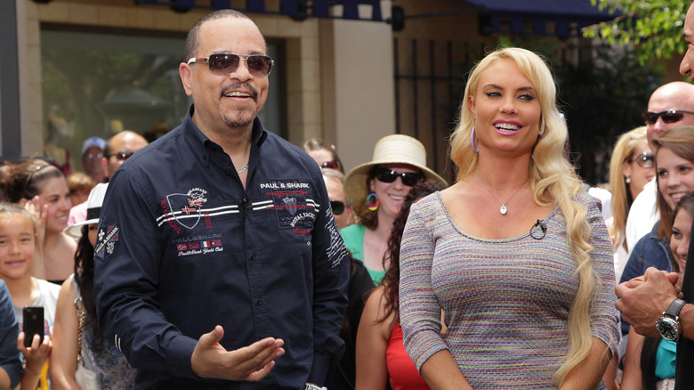 Ice-T and Coco Austin at an event