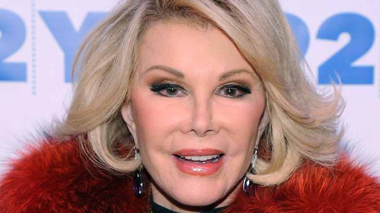 Joan Rivers smiling 