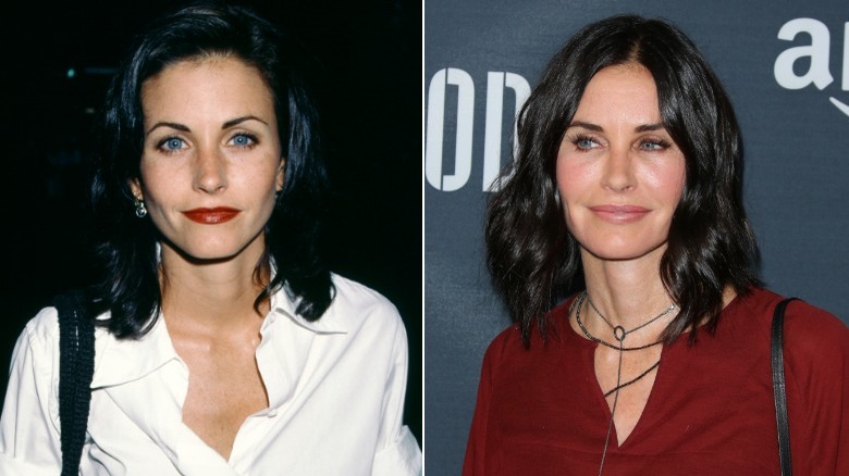 Courteney Cox changed her appearance with fillers