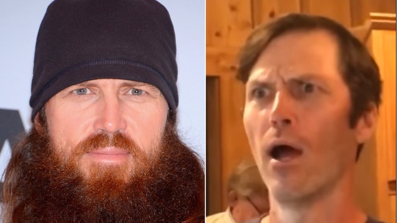 Jase Robertson split image