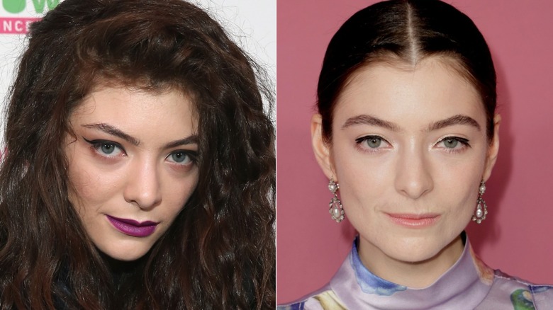 Lorde before and after