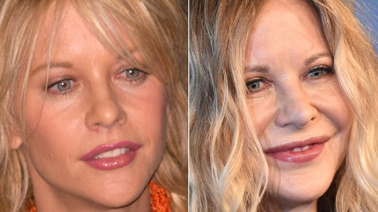 Meg Ryan split image