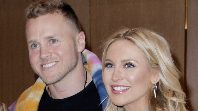 Spencer Pratt and Stephanie Pratt smiling