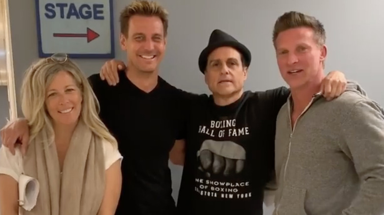 Laura Wright, Ingo Rademacher, Maurice Benard, and Steve Burton Intsagram