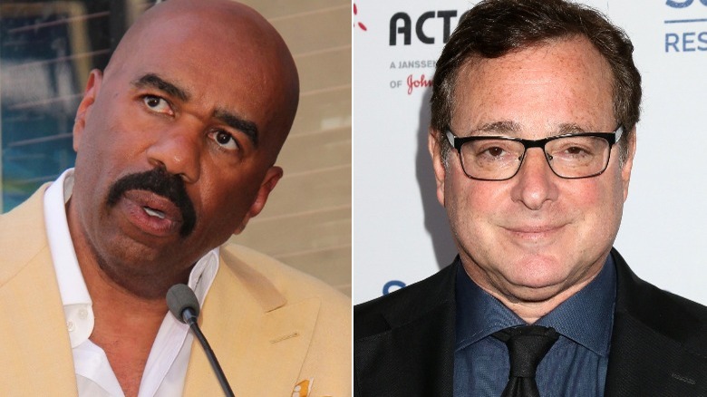 Steve Harvey and Bob Saget