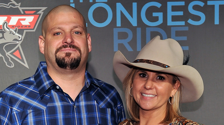 Jarrod Schulz and Brandi Passante at Professional Bull Riders 21st Birthday Party 2014