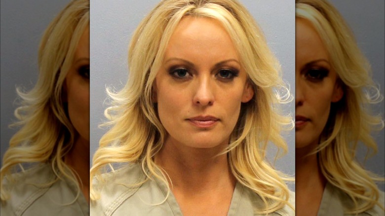 Stormy Daniels' mugshot