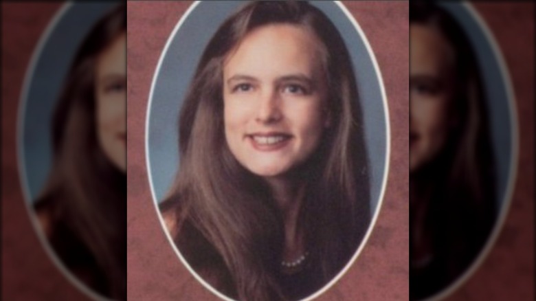 Stormy Daniels smiling in yearbook photo