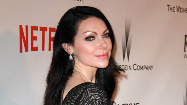 Laura Prepon smiling