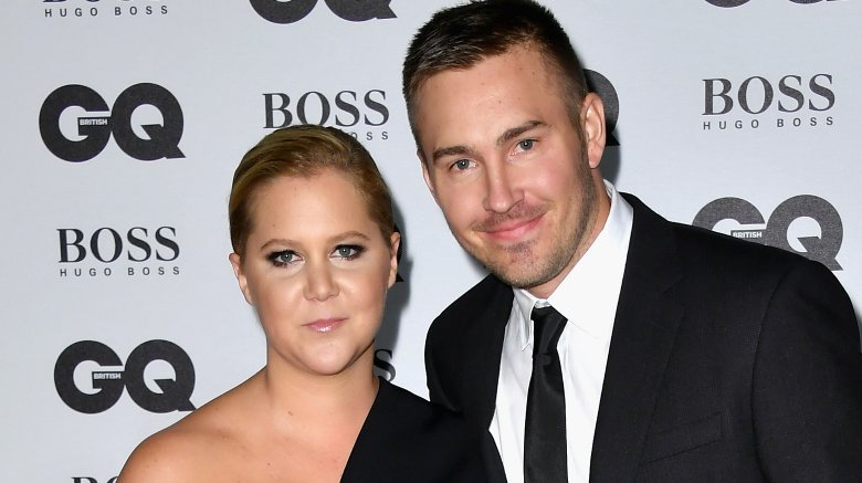 Amy Schumer and Ben Hanisch