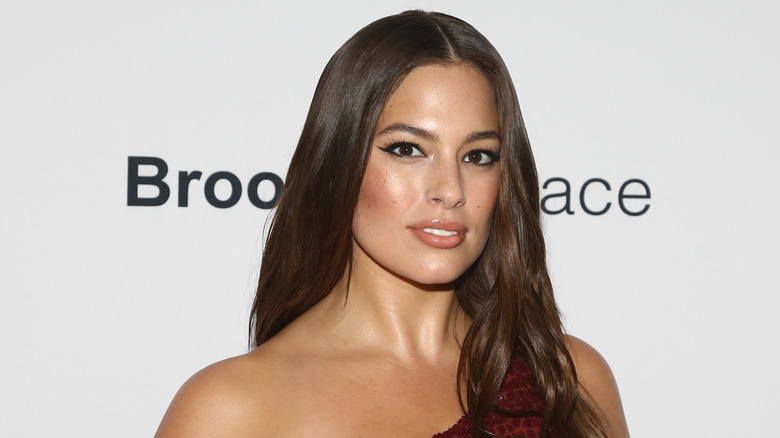 Ashley Graham on the red carpet