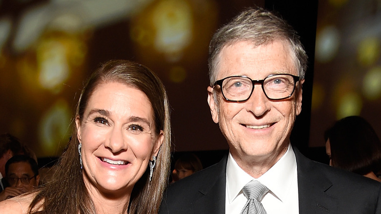 Melinda and Bill Gates smiling