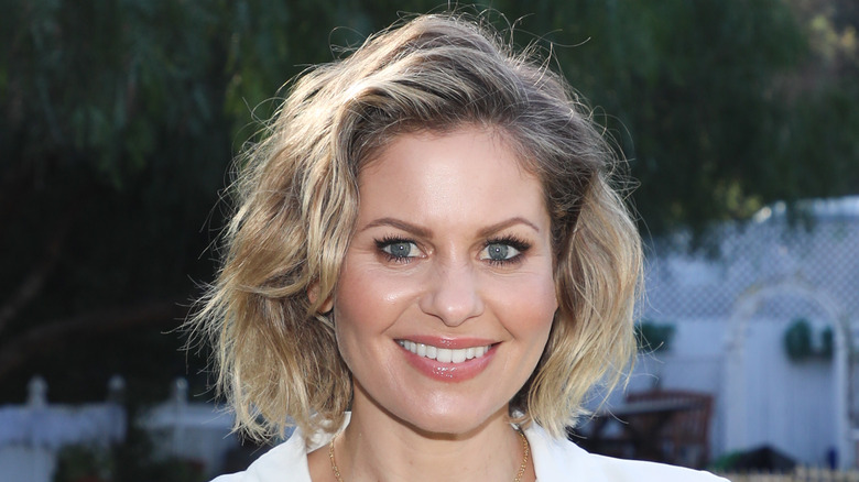 Candace Cameron Bure smiles