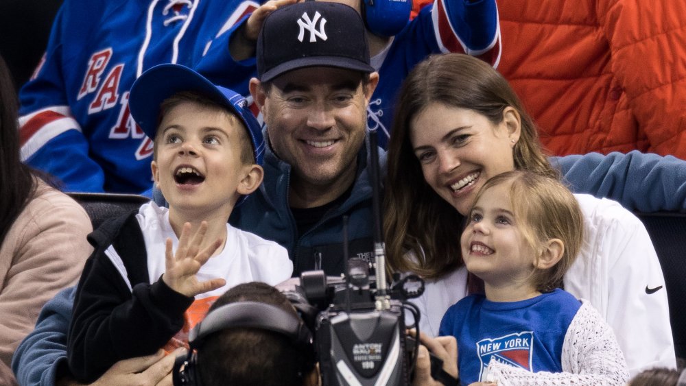 Carson Daly, Siri Pinter, and their children