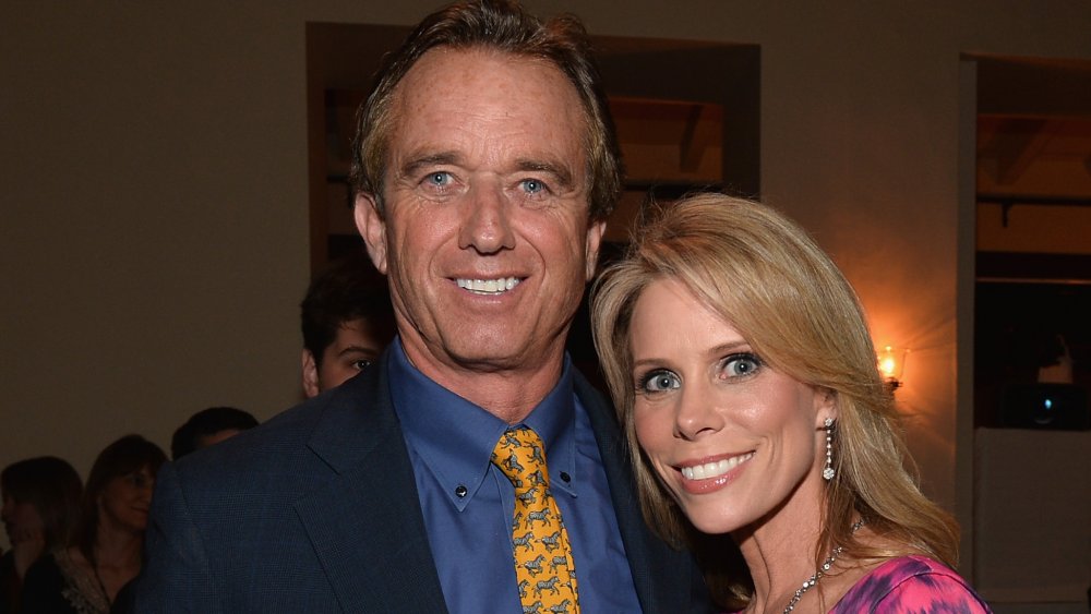 Cheryl Hines and Robert F. Kennedy Jr.