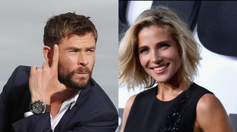 Chris Hemsworth and Elsa Pataky in action movies