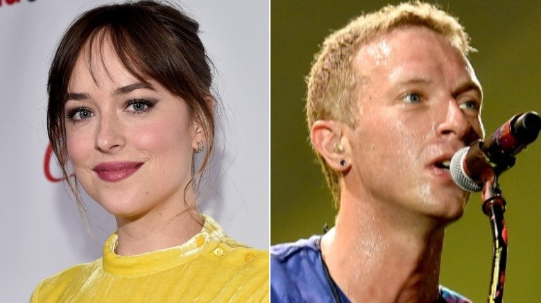 Dakota Johnson and Chris Martin