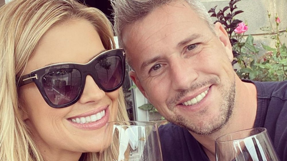 Christina Anstead and Ant Anstead posing for a selfie on Instagram
