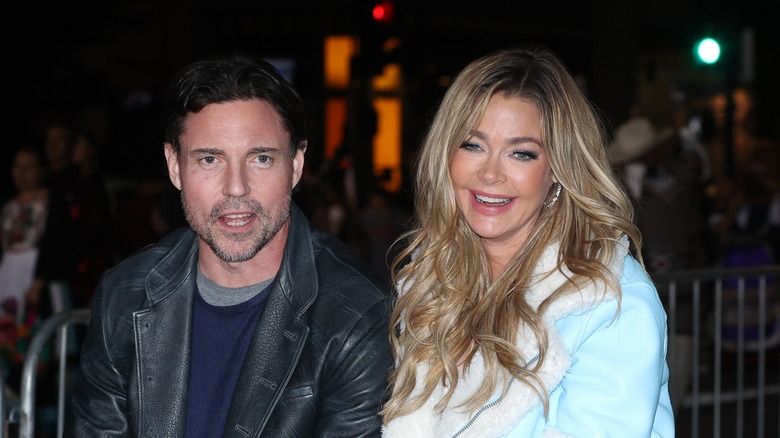 Aaron Phypers and Denise Richards smiling