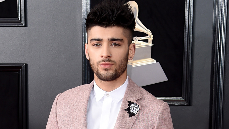 Zayn Malik at the 60th Annual Grammy Awards