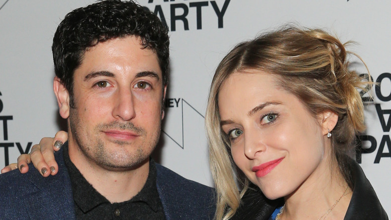 Jason Biggs and Jenny Mollen