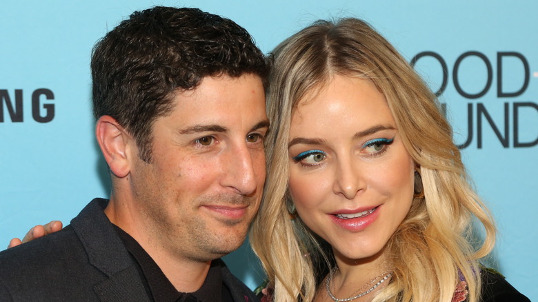 Jason Biggs and Jenny Mollen