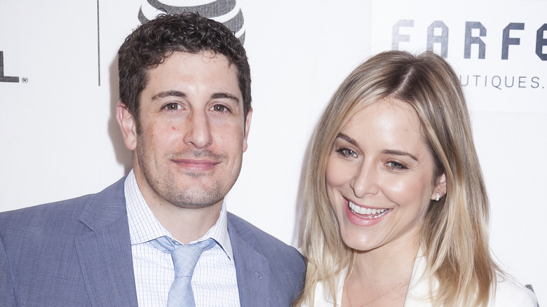 Jason Biggs and Jenny Mollen