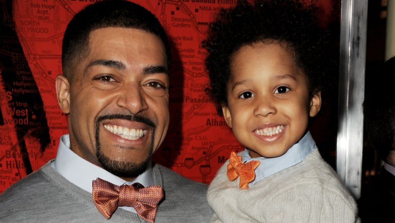 David Otunga with son David Jr.