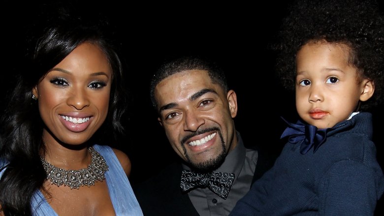 Jennifer Hudson, David Otunga with son David Jr.