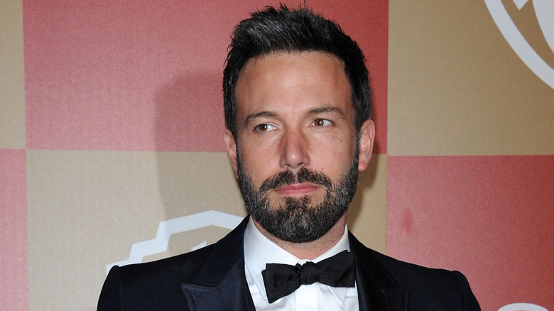 Ben Affleck smirking 