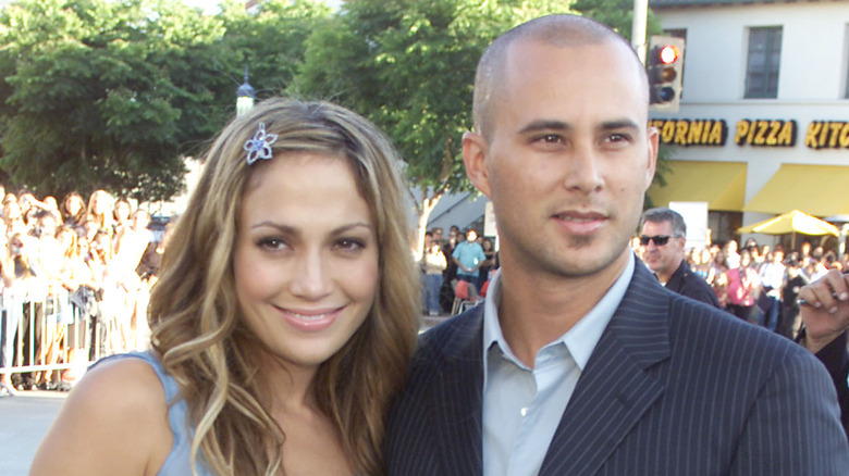 Jennifer Lopez and Cris Judd smiling 