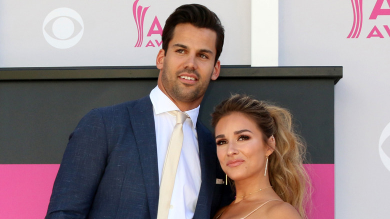 Eric Decker and Jessie James Decker on the red carpet