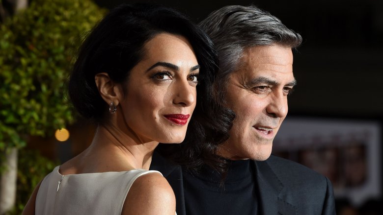 Amal and George Clooney