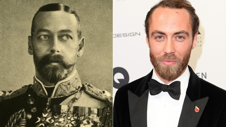 King George V moustache, James Middleton beard